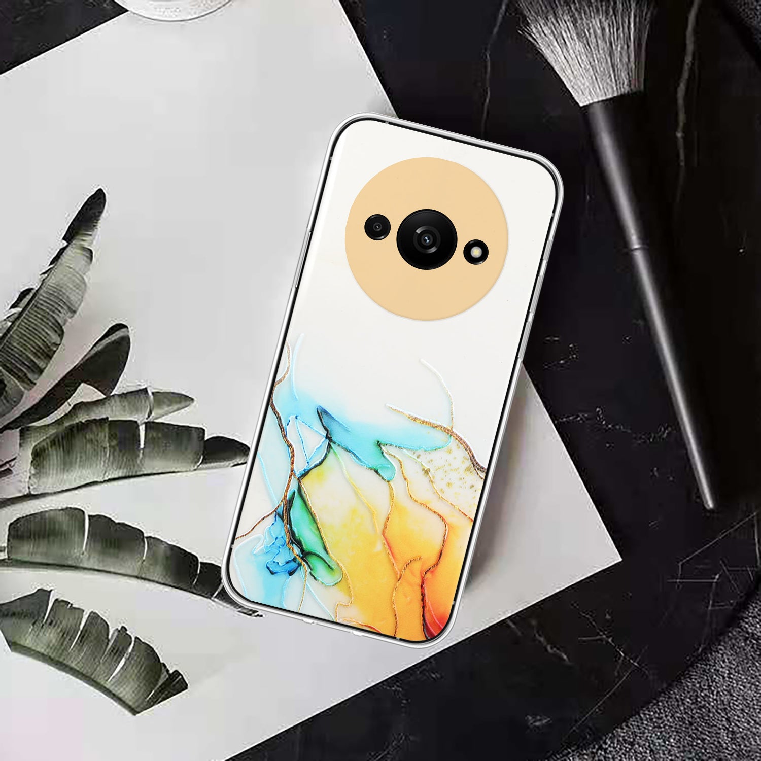 For Xiaomi Redmi A3 / Poco C61 4G Slim Case Marble Pattern Embossing TPU Phone Shell For Xiaomi Redmi A3 / Poco C61 4G Slim Case Marble Pattern Embossing TPU Phone Shell